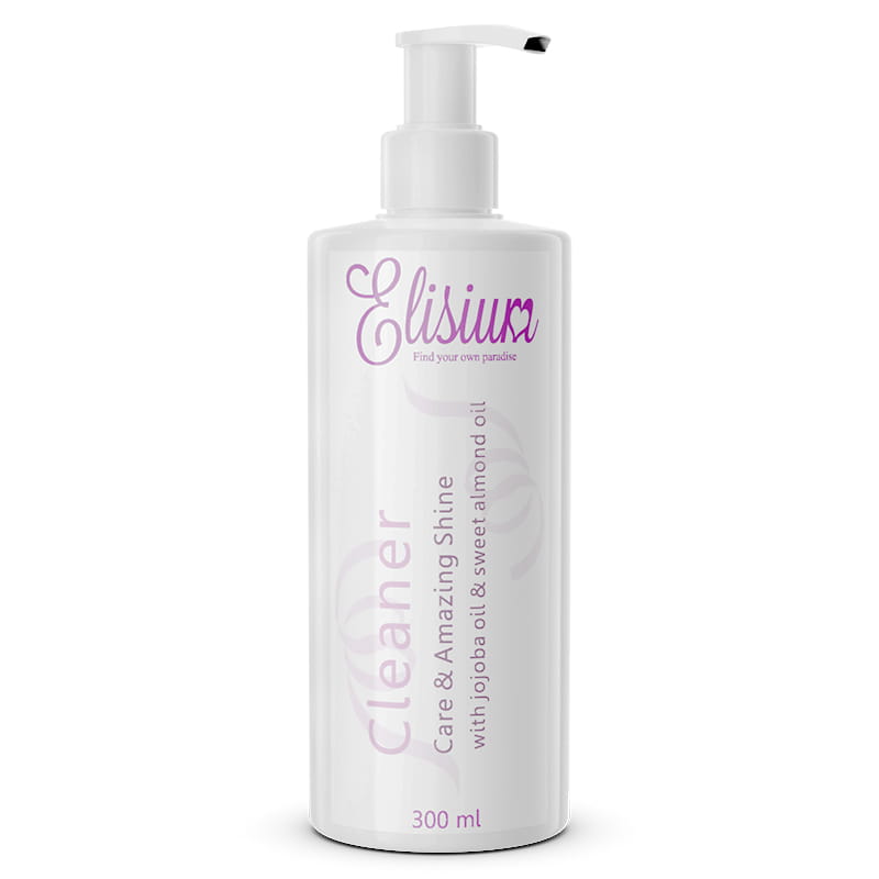 Elisium Cleaner Care & Amazing Shine жидкость для обезжиривания ногтей с маслом жожоба и миндальным маслом 300мл