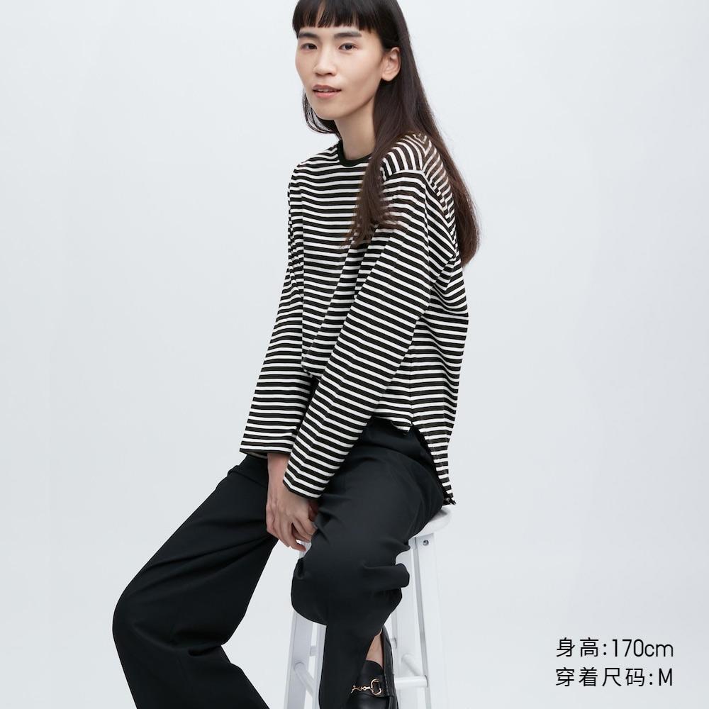 

Футболка хлопковая Uniqlo, черный