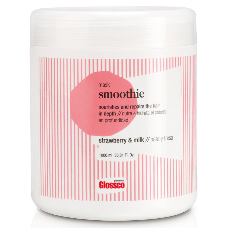 Glossco Smoothie питательная маска для волос с молочными протеинами и аргановым маслом, 1000 мл