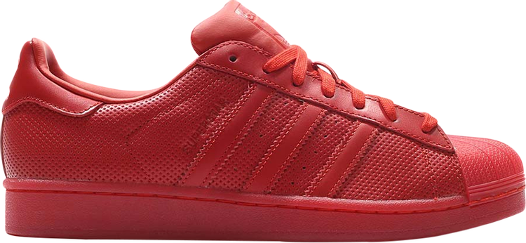 Adidas superstar sales adicolor red