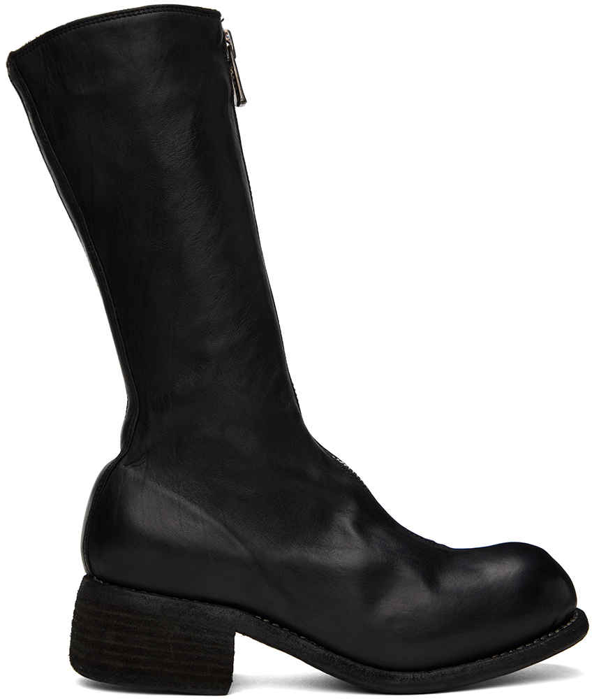 

Черные ботинки PL9 Guidi, Черный