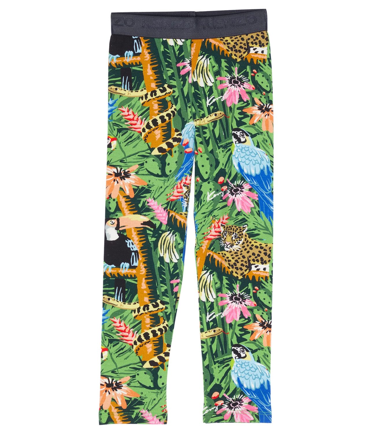 

Брюки Kenzo Kids, Jungle Print Leggings