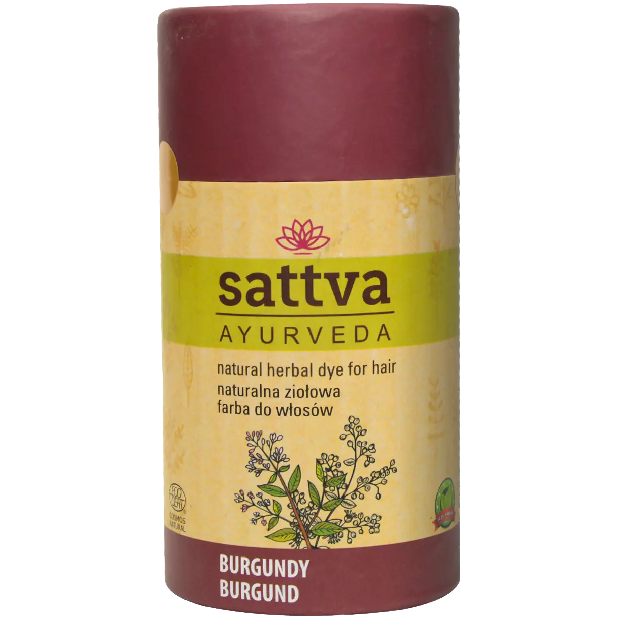 

Sattva хна для волос бордовая, 150 г
