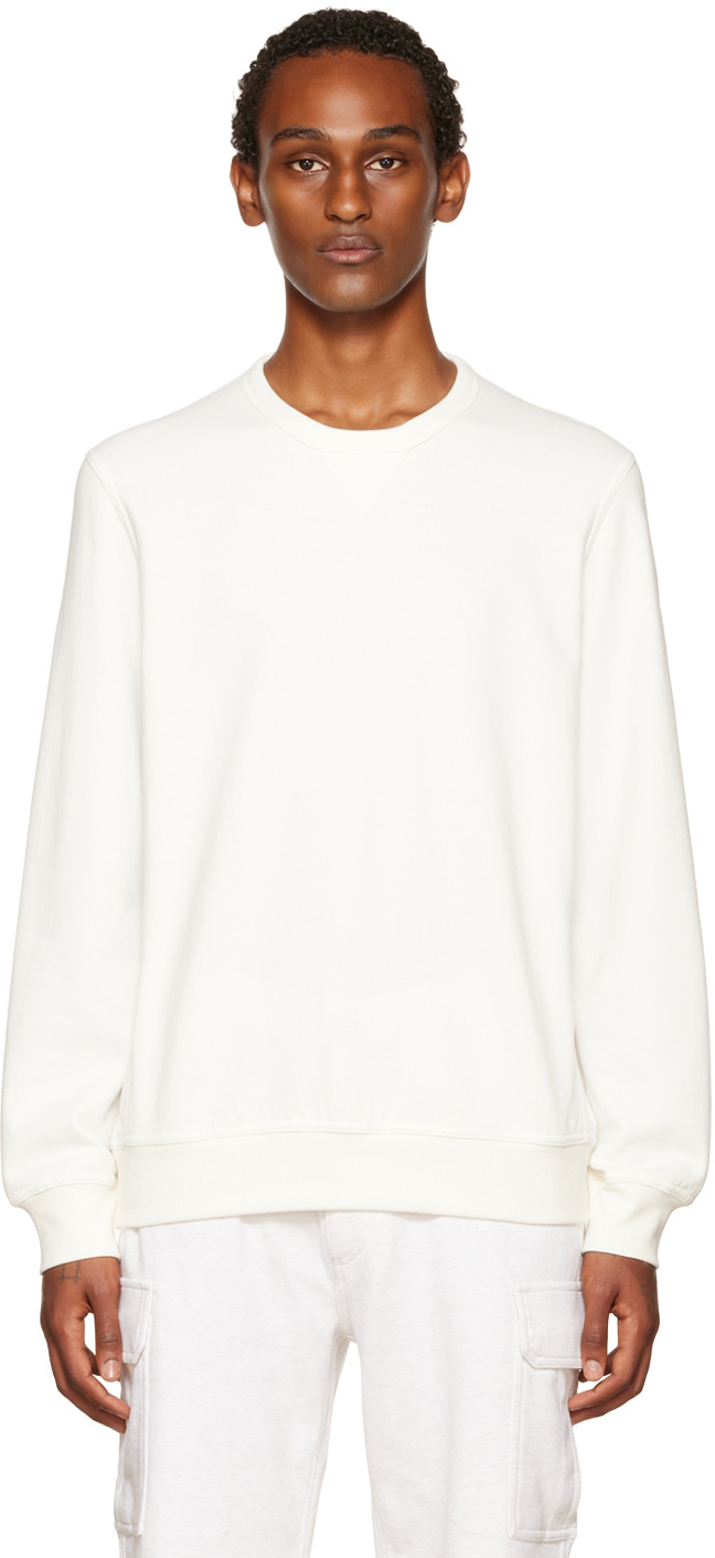 

Хлопковая толстовка Off-White Brunello Cucinelli, Белый