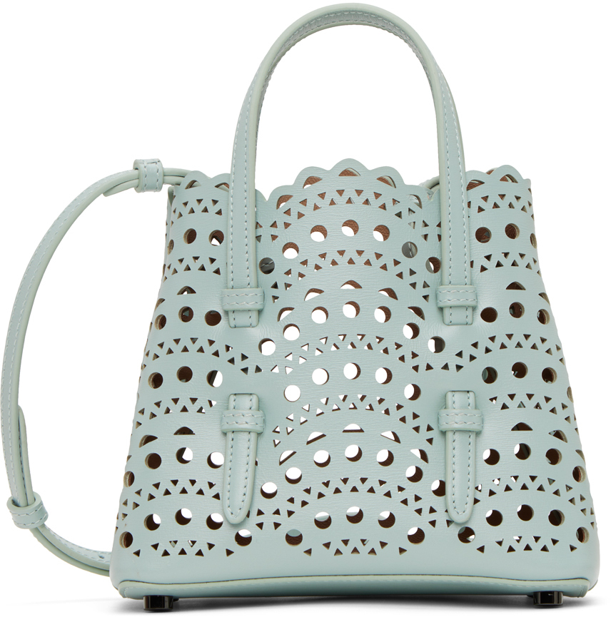 

Зеленая сумка Mina 16 ALAÏA, Зеленый