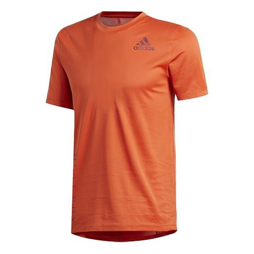 

Футболка Adidas Training Sports Round Neck Short Sleeve, Оранжевый