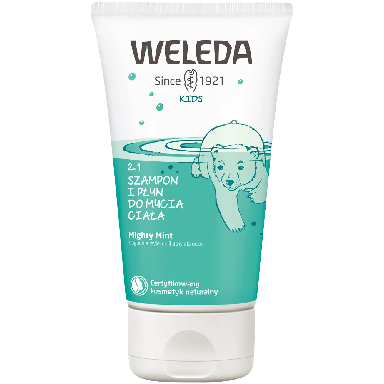 

Weleda Kids шампунь для волос и гель для тела Могучая мята, 150 мл