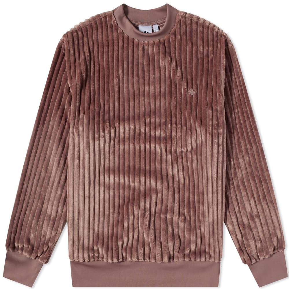 

Толстовка Adidas Contempo Pleated Fleece Crew Sweat, Коричневый