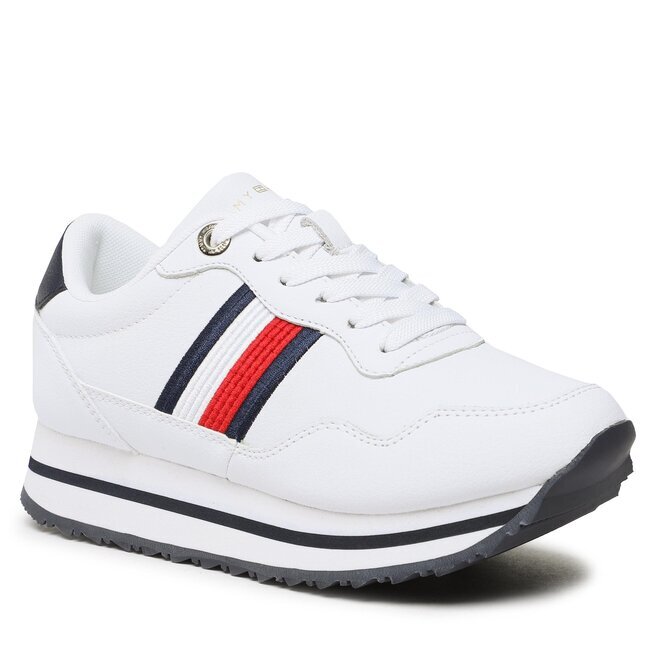 

Кроссовки Tommy Hilfiger EssentialWebbing Runner, белый