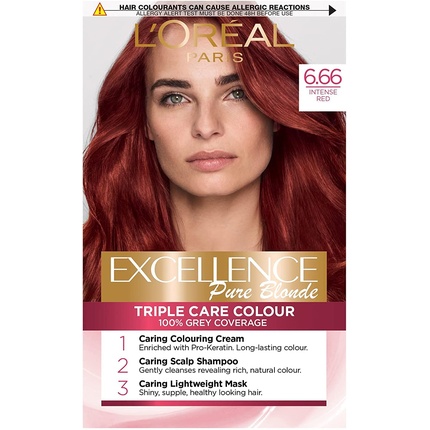 

L'Oreal Paris Excellence Crёme Перманентная краска для волос Интенсивный красный 6.66