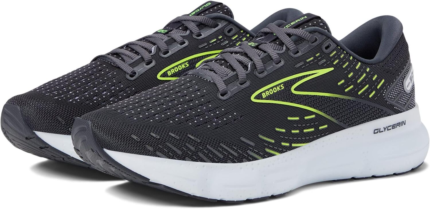

Кроссовки Glycerin 20 Brooks, цвет Ebony/White/Nightlife