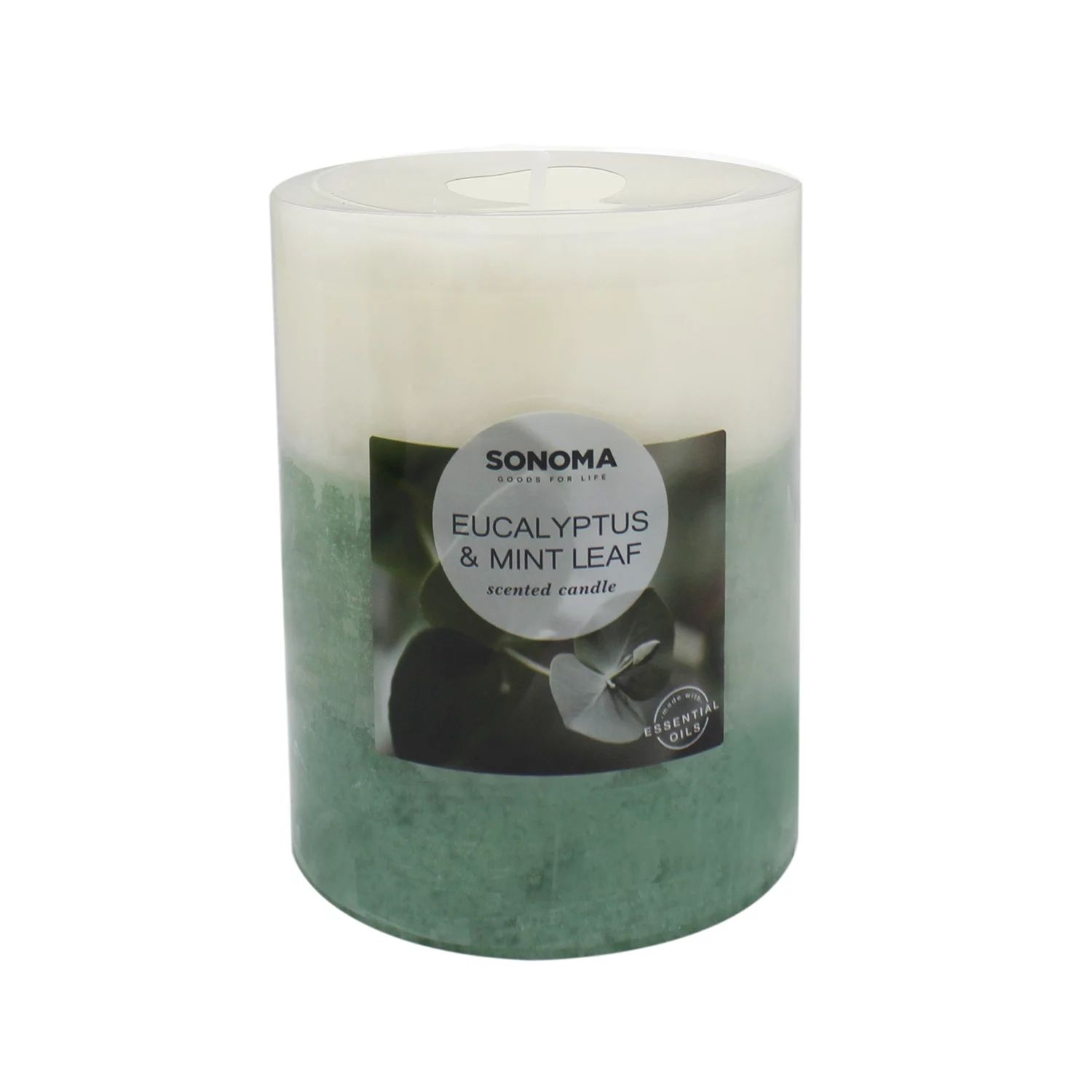 

Sonoma Goods For Life Эвкалипт и лист мяты, 12,83 унции. Столб Свеча