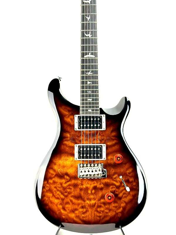 

Электрогитара PRS SE Custom 24 Quilt Electric Guitar with Gigbag - Black Gold Burst