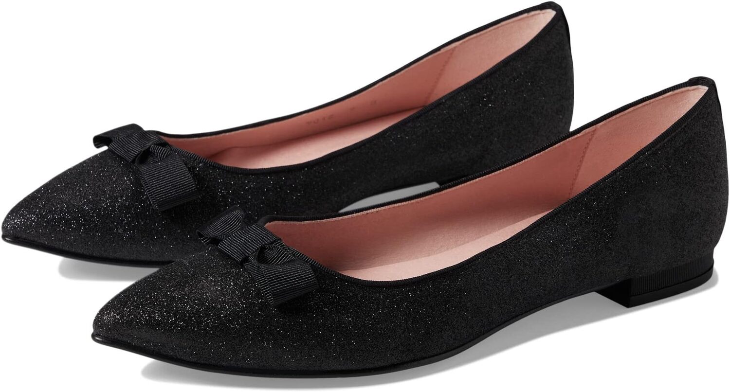 

Балетки Theodorax French Sole, цвет Black Glitter