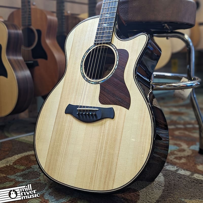 

Акустическая гитара Taylor Builder's Edition 814ce DEMO Grand Auditorium Acoustic Electric Guitar w/HSC