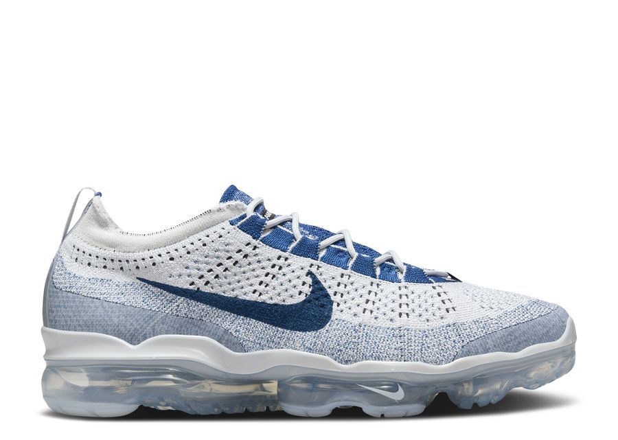 

Кроссовки Nike Air Vapormax 2023 Flyknit 'Pure Platinum Court Blue', синий