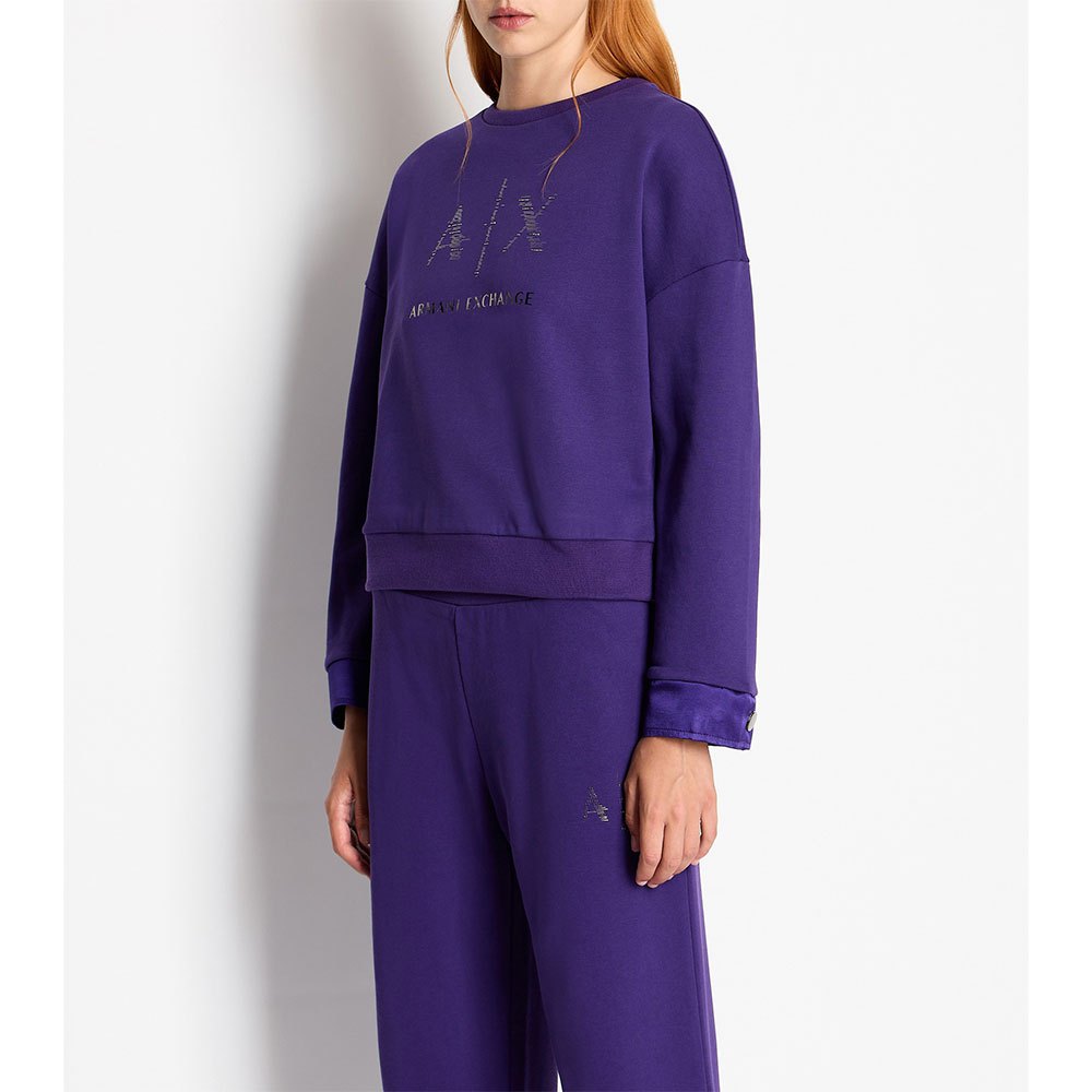 

Толстовка Armani Exchange 6RYM35_YJEEZ, фиолетовый