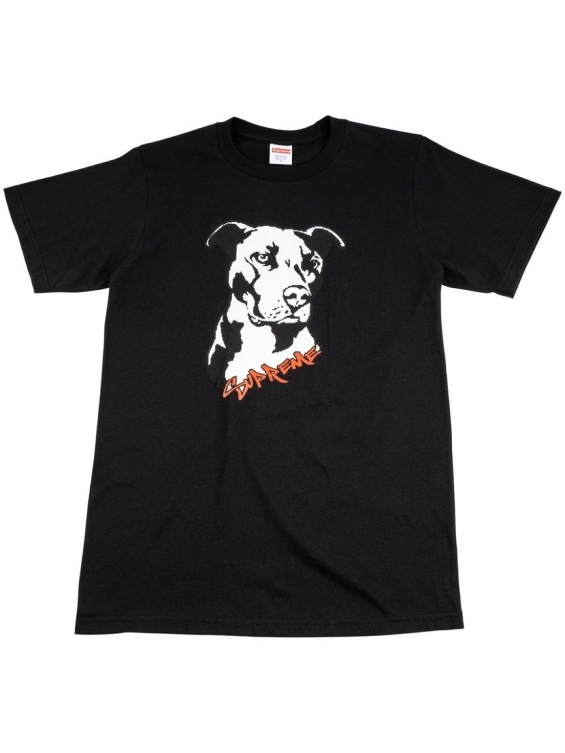

Supreme футболка Pitbull, черный