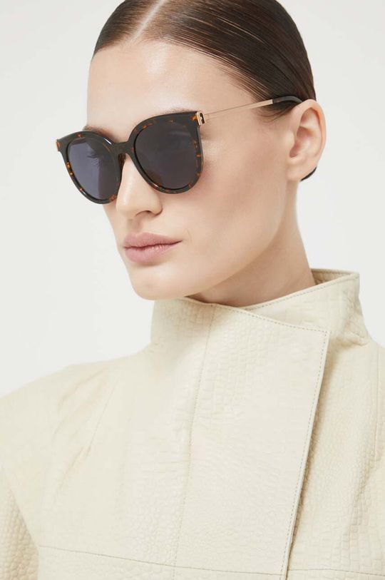 Солнцезащитные очки Furla, коричневый