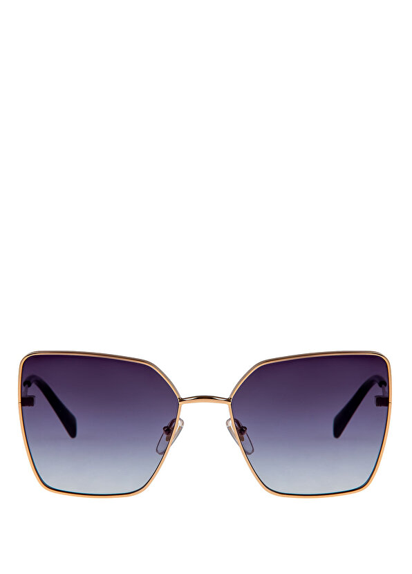 Hm 1563 c 1 металлические прямоугольные женские солнцезащитные очки золотого цвета Hermossa