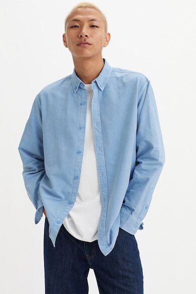 

Хлопковая рубашка Levi's, светло-голубой
