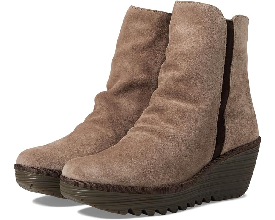 

Ботинки FLY LONDON YOPA461FLY, цвет Taupe/Expresso Oil Suede