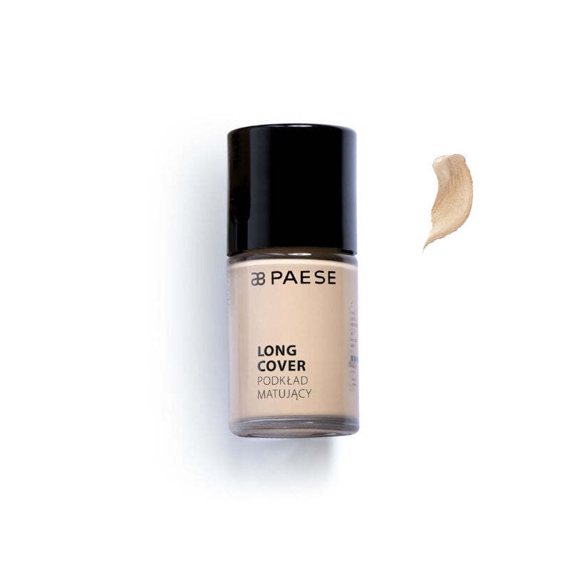 

Paese Матирующая тональная основа Long Cover Foundation для жирной и комбинированной кожи 03M Natural 30мл