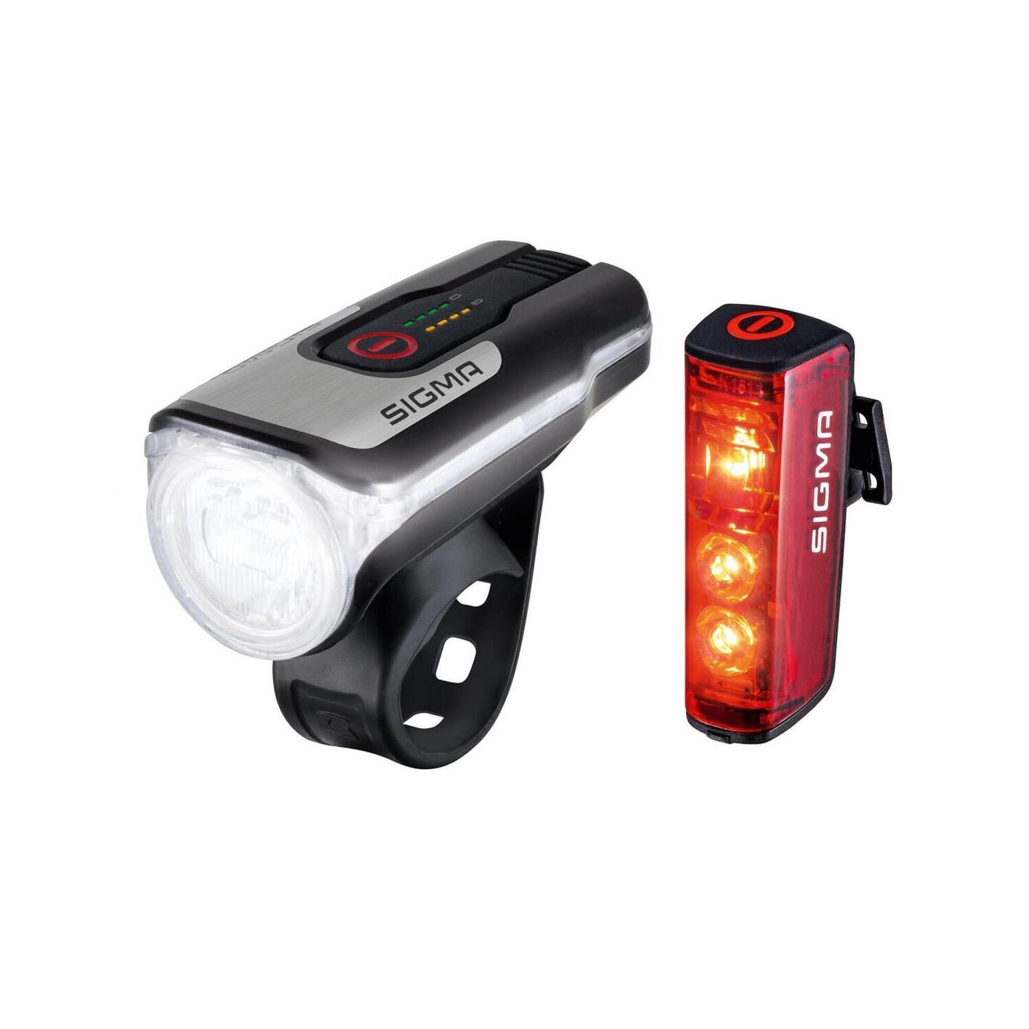 

Комплект Aura 80 USB и Blaze SIGMA SPORT, черный / серый / красный