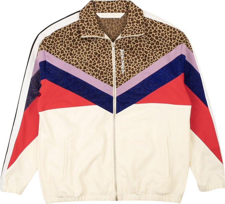 

Куртка Palm Angels Colorblock Vintage Track Jacket Multicolor, разноцветный