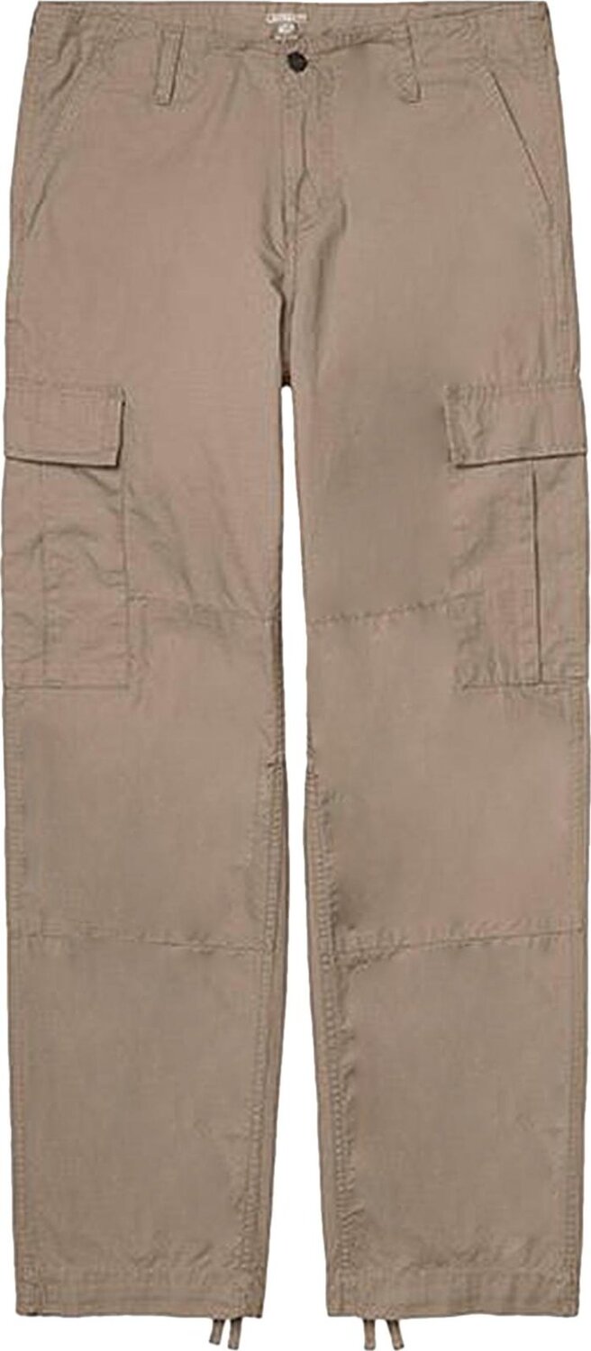 

Брюки Carhartt WIP Regular Cargo Pant 'Leather Rinsed', загар