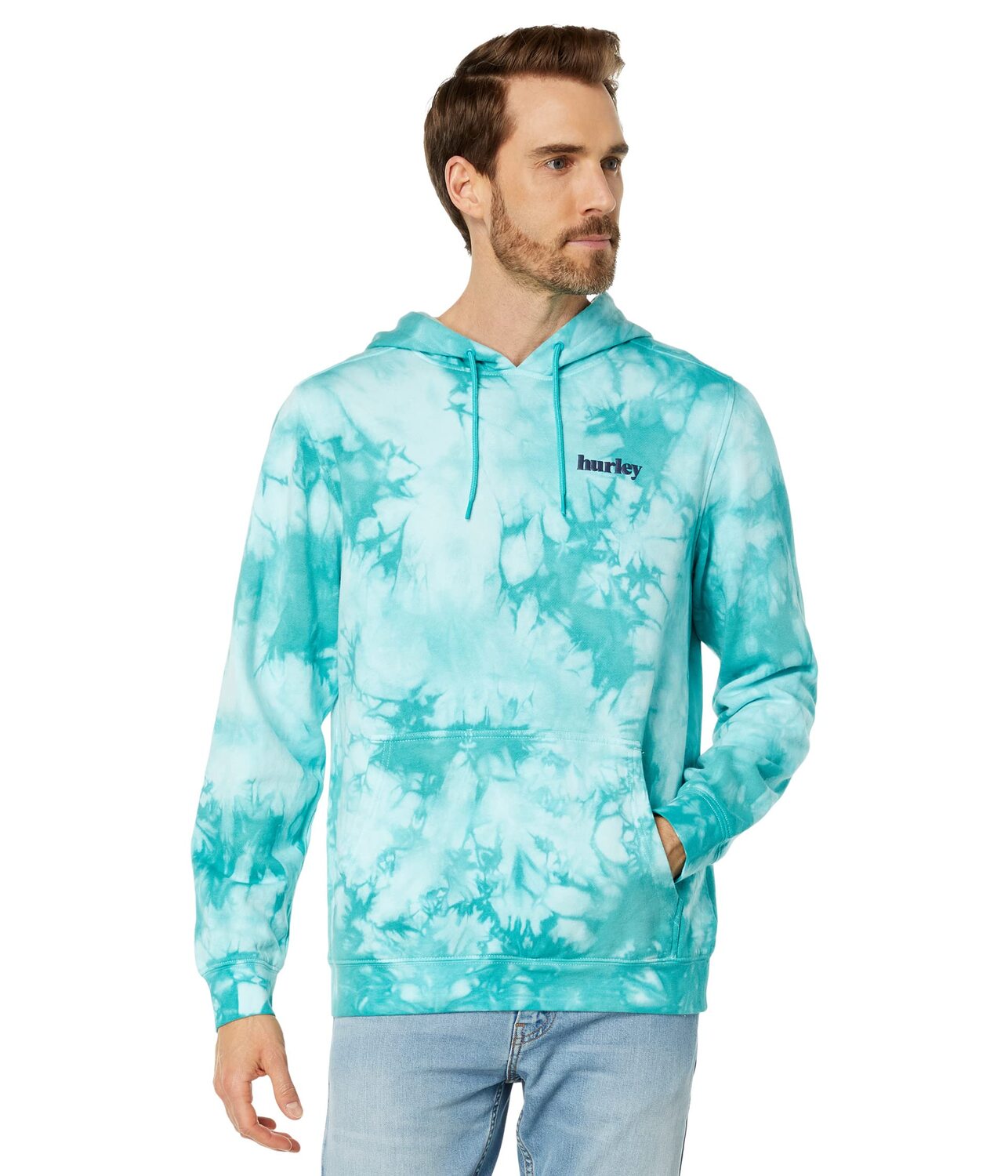 

Худи Hurley, Lowers Lightening Tie-Dye Fleece Pullover Hoodie