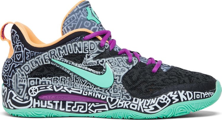 Кроссовки Nike Timothy Goodman x KD 15 EP 'Brooklyn Courts', черный