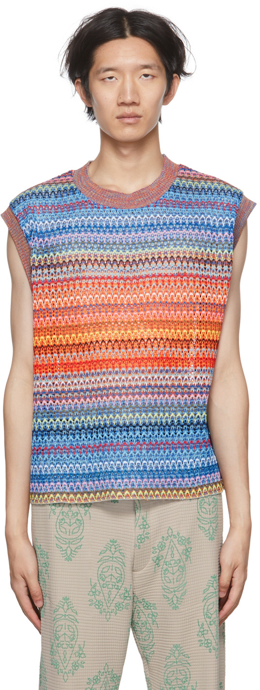 

SSENSE Эксклюзивный многоцветный жилет Monaco22 Andersson Bell