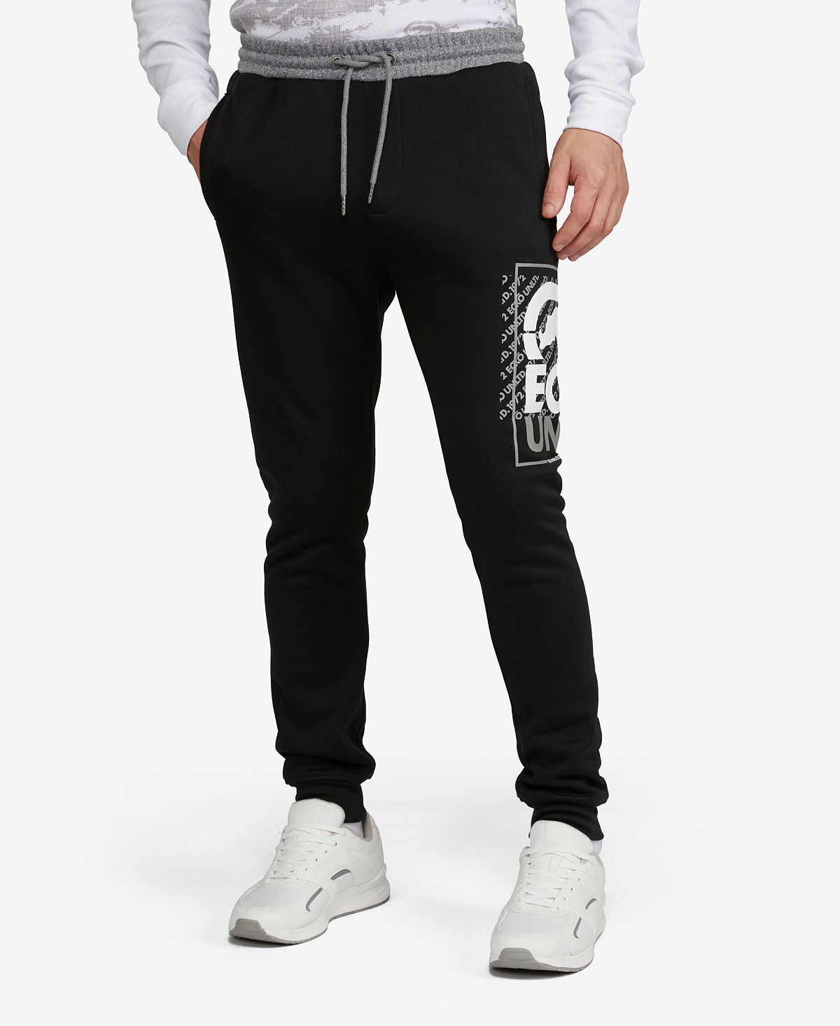 

Мужские джоггеры structural rhino Ecko Unltd, черный