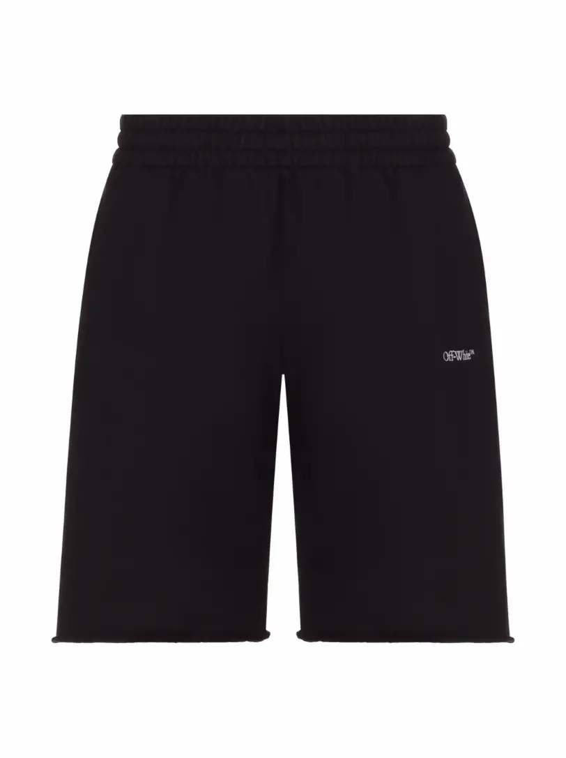 

Хлопковые шорты с логотипом Off-White