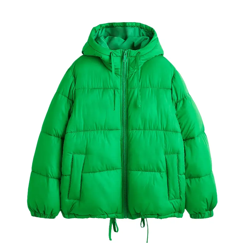 

Куртка утепленная H&M Hooded, зеленый