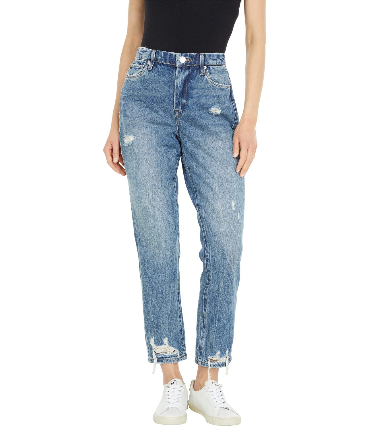 

Джинсы Blank NYC, Indigo Madison Crop with Destructed Hem in Good Vibrations