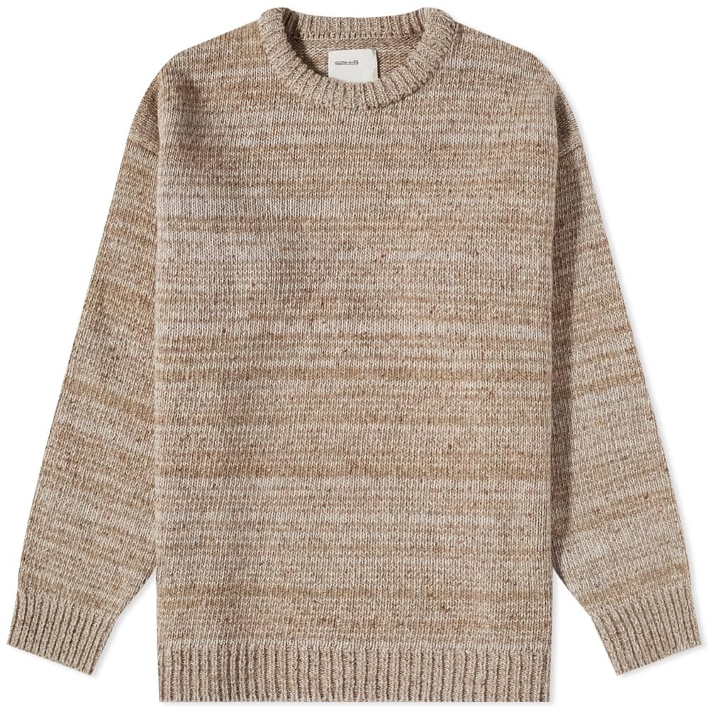 

Джемпер SATTA Space Dyed Classic Crew Knit, Серый