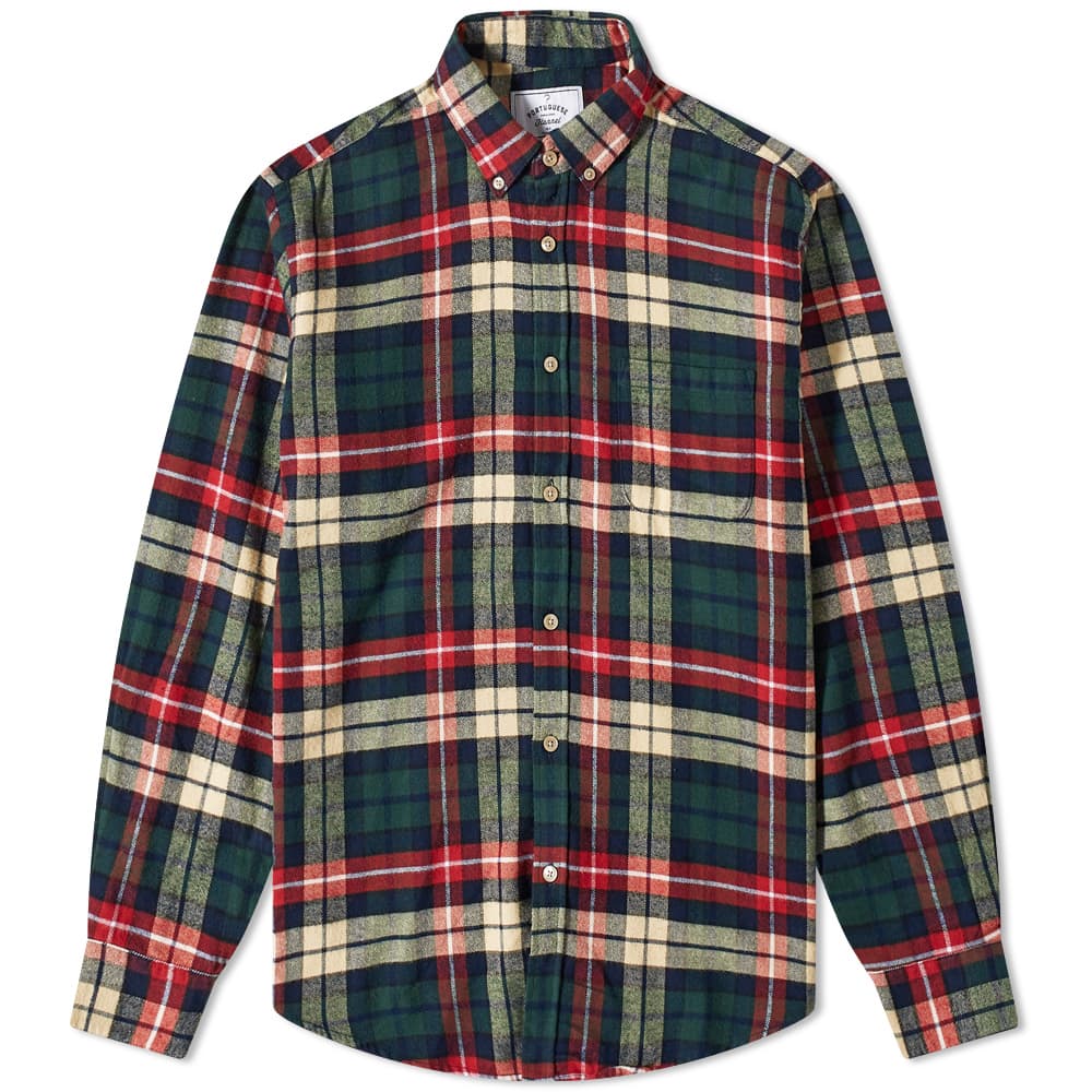 

Рубашка Portuguese Flannel Fantos Button Down Check Shirt