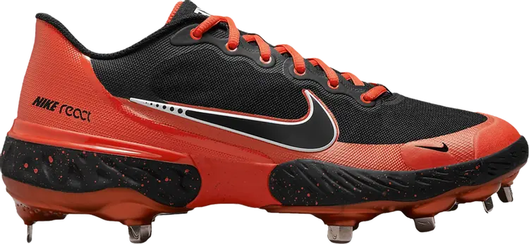 

Бутсы Nike Alpha Huarache Elite 3 Low 'Team Orange Black', оранжевый