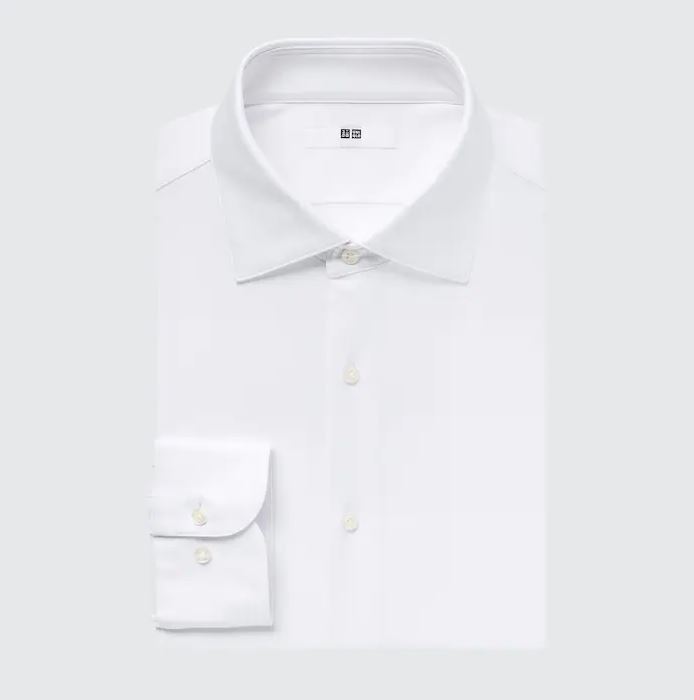 

Рубашка из джерси с длинным рукавом Uniqlo Jersey Long Sleeve, белый