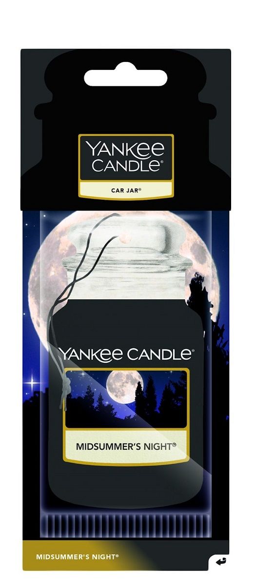 Ароматическая подвеска в машину Yankee Candle Midsummer's Night, 14 гр подсвечник yankee candle керамический