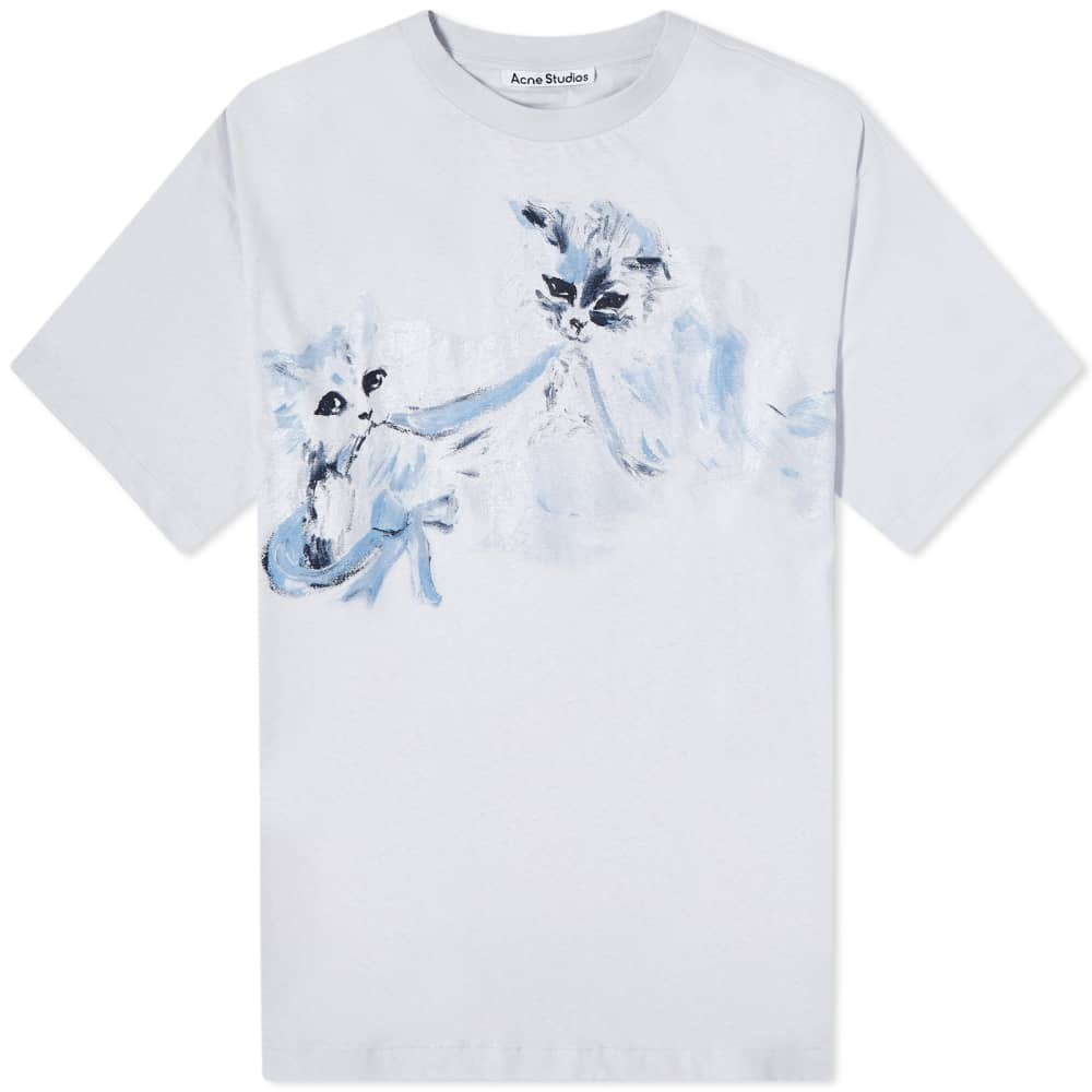 

Футболка Acne Studios Edra Kilknik Cat Bow Tee