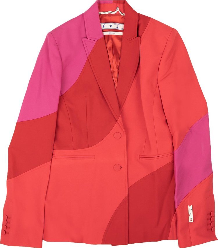 

Куртка Off-White Spiral Jacket Multicolor, разноцветный, Красный