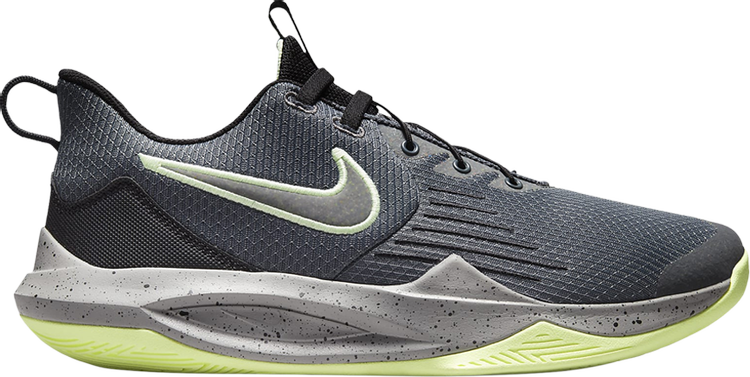 Лимитированные кроссовки Nike Precision 5 FlyEase 'Iron Grey Barely Volt', серый - фото