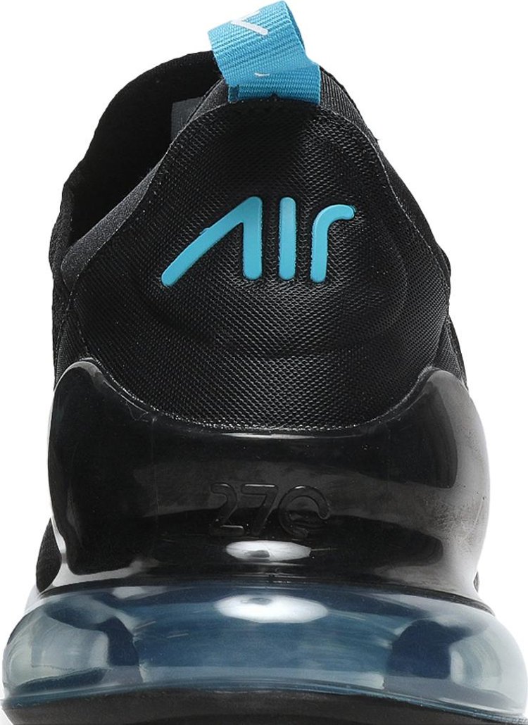 Nike air max 270 black blue fury sale