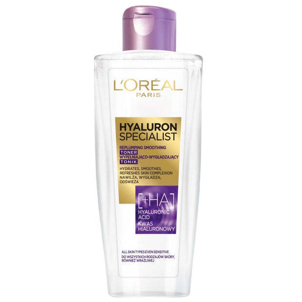 

L'Oreal Paris Тоник Hyaluron Specialist наполняющий и разглаживающий для лица 200мл