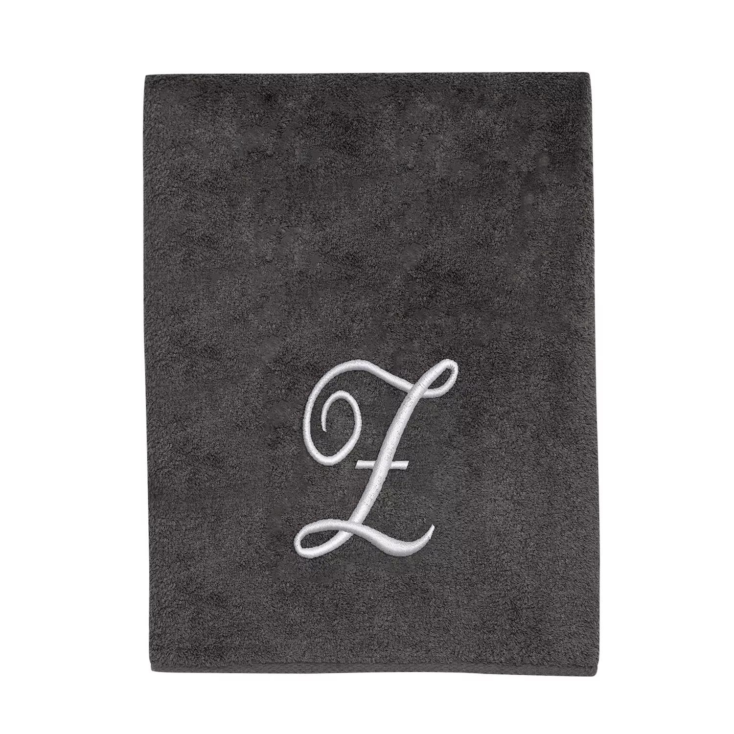 

Полотенце Avanti Premier Silver Script Monogram