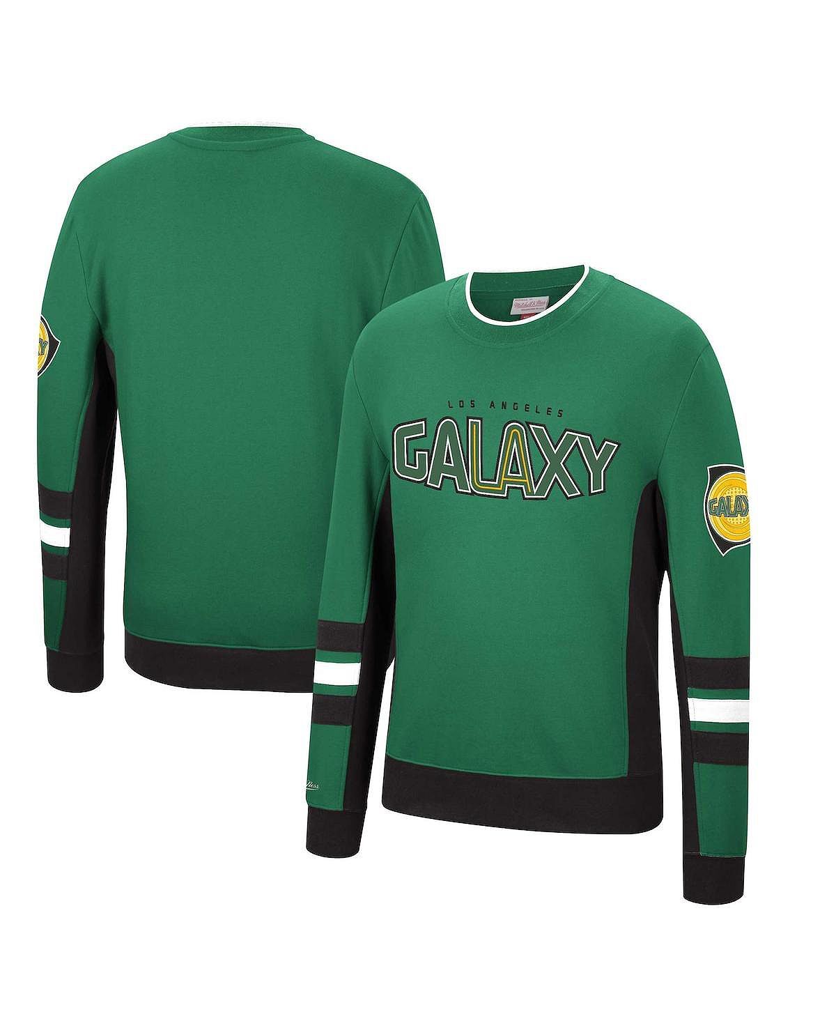 

Мужская зеленая толстовка la galaxy с '96 hometown champs pullover Mitchell & Ness, зеленый