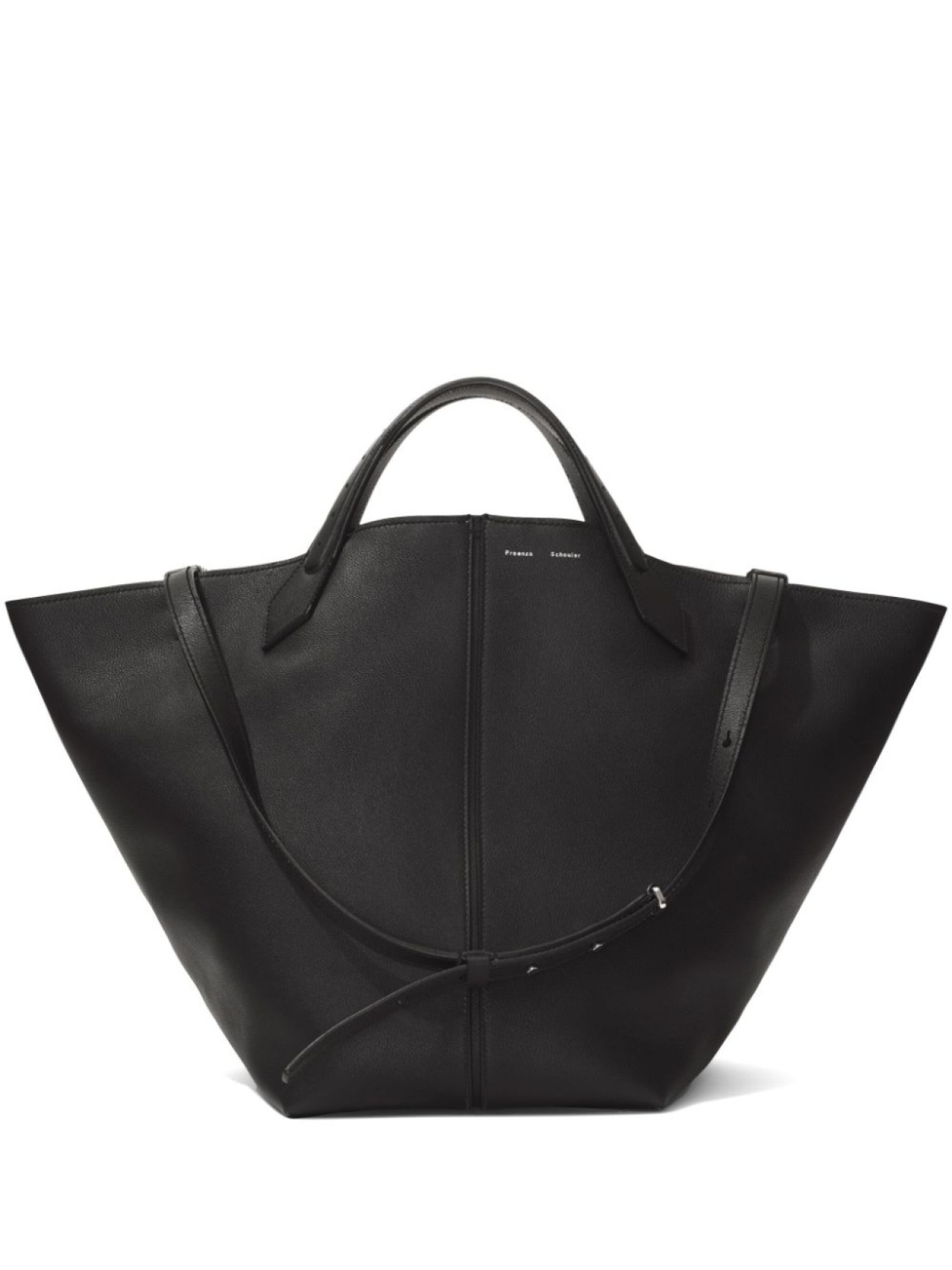 

Proenza Schouler XL PS1 leather tote bag, черный